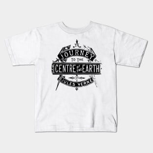 Jules Verne, Journey to the centre of the earth Kids T-Shirt